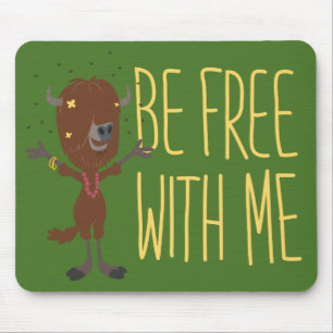 Zootopia   Yax - Be Free with Me Mouse Pad