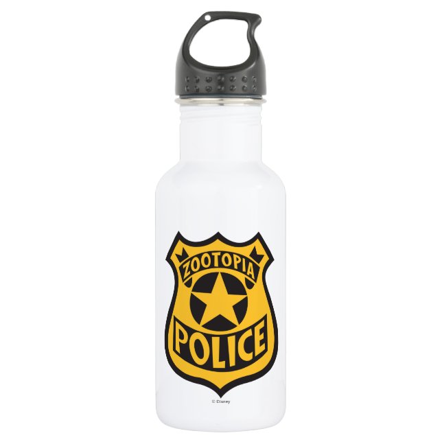 Zootopia | Zootopia Police Badge 532 Ml Water Bottle (Front)