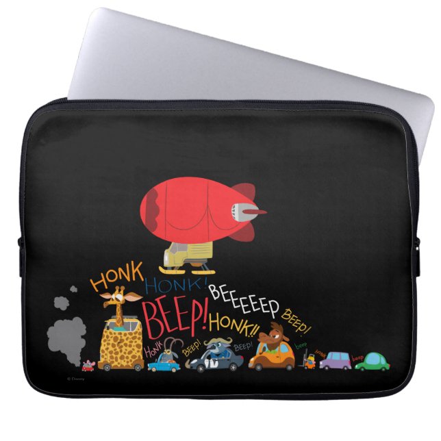 Zootopia | Zootopia Traffic Laptop Sleeve (Front)
