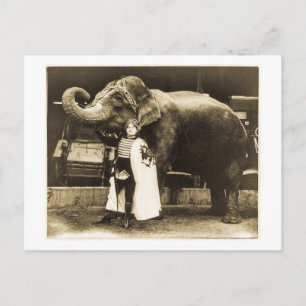 Zora and Trilby 1916 Postcard