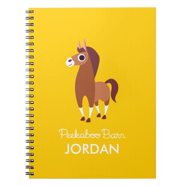 Zora the Horse Notebook (Front)