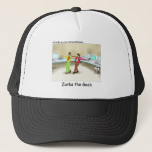 Zorba The Geek Funny Gifts & Collectibles Trucker Hat