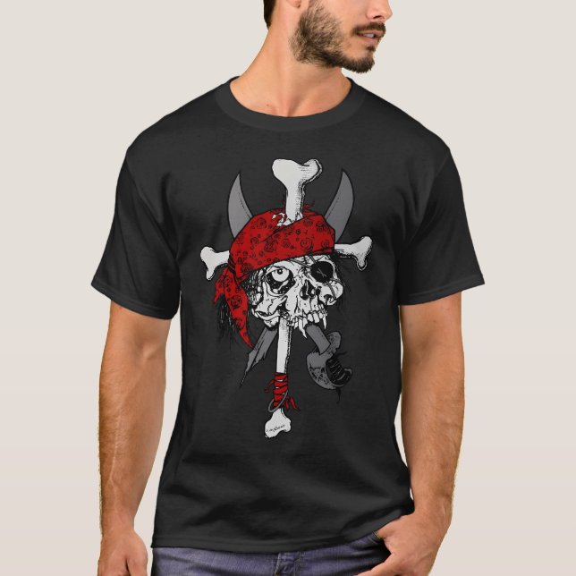 Zorlac Pushead Pirate T-Shirt (Front)