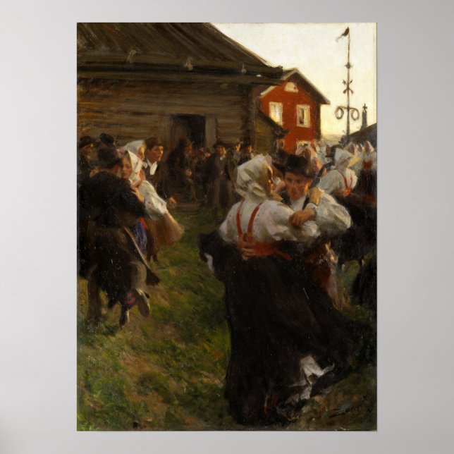 Zorn - Midsummer Dance Poster (Front)