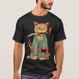 Zoro Cat Warrior T-Shirt