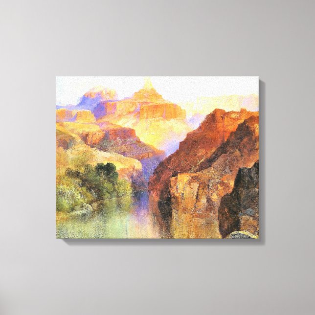 Zoroaster Peak, Grand Canyon, Canvas Print (Front)