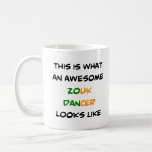 zouk dancer, awesome coffee mug