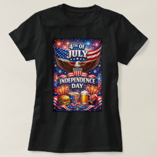 ZOYNK 4th of July T-Shirt Graphics 0045408i