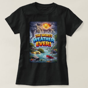 ZOYNK Graphics 0045615 The Worst Weather Ever T-Shirt