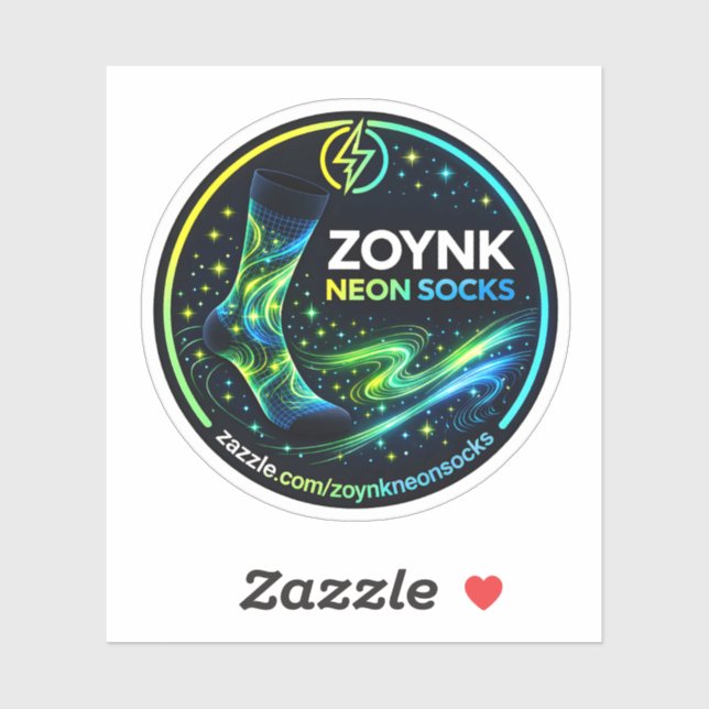 Zoynk Neon Socks (Sheet)