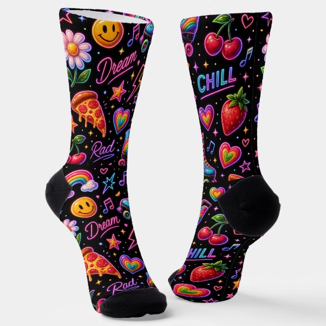 Zoynk Neon Socks 0047480 (Angled)