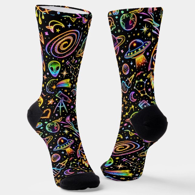 Zoynk Neon Socks 0047487 (Angled)
