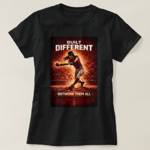 ZOYNK Store Built Different Baseball Female 004564 T-Shirt
