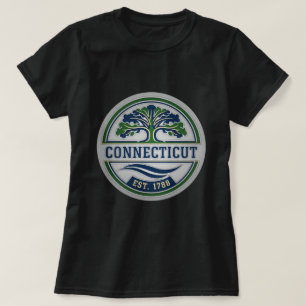 ZOYNK T-Shirt Graphics Connecticut 0045211