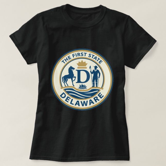 ZOYNK T-Shirt Graphics Delaware 0045225 (Design devant)