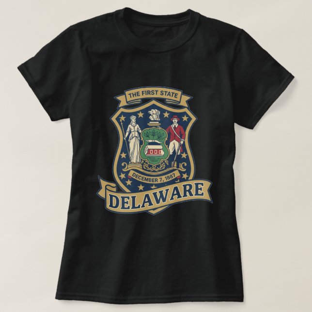 ZOYNK T-Shirt Graphics Delaware 0045229 (Design devant)