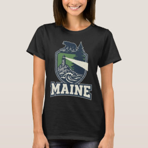 ZOYNK T-Shirt Graphics Maine 0045224