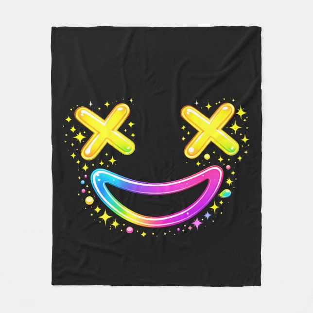 ZOYNKLAB Deadface Logo Fleece Blanket (Front)
