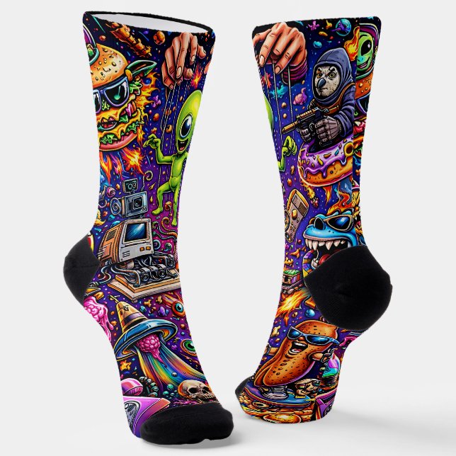 ZOYNKLAB Experiment 0047166 Socks (Angled)