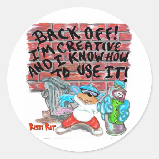 ZPAINT CLASSIC ROUND STICKER