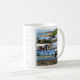 zPE008 mosaic of LIMA in Peru, America, Coffee Mug