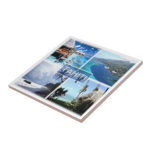 zPF003 TAHITI, French Polynesia, Oceania, Tile