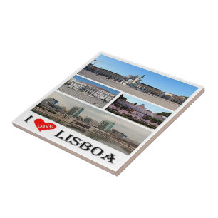 zPT019 LISBON "II Love", Portugal, Europe, Tile