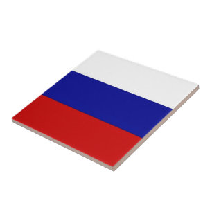 zRU001 RUSSIAN waving FLAG RUSSIA, Fridge Tile