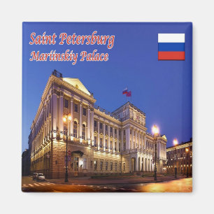 zRU012 SAINT PETERSBURG, Russia, Europe, Fridge Magnet