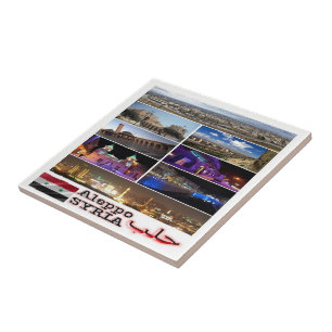 zSY003 collage of ALEPPO, Syria, Asia, Tile