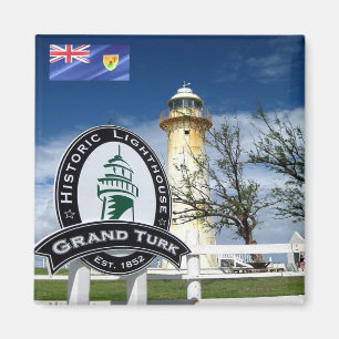 ZTC004 TURKS AND CAICOS, Grand Turk Island, Fridge Magnet