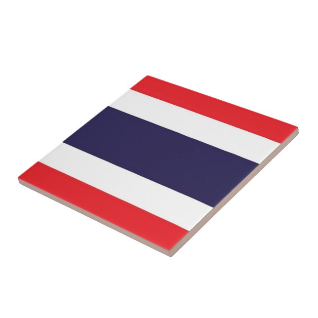 zTH001 Thai FLAG Thailand, Tile (Side)