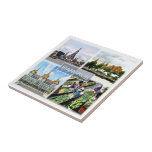 zTH009 collage of BANGKOK, Thailand, Asia, Tile<br><div class="desc">Here you will find the souvenir of your vacation. This category contains ceramic tiles of many locations in Asia. (zTH009 collage of BANGKOK, Thailand, Asia, ceramic tile). Amaze friends and relatives with the unique souvenirs from your great trip. Try us. #LeoPepeDesign - wat arun chao phraya river, grand palace floating...</div>