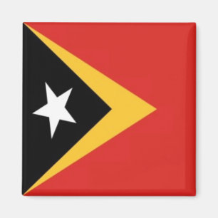 zTL001 East Timorese FLAG East Timor, Fridge Magnet