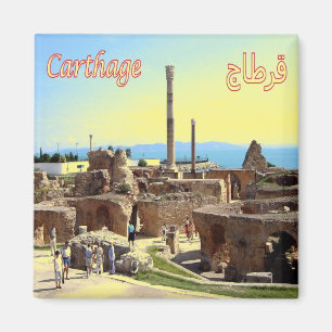 zTN003 CARTHAGE, Tunisia, Africa, Fridge Magnet