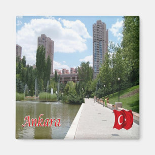 zTR021 ANKARA, Turkey, Europe, Fridge Magnet