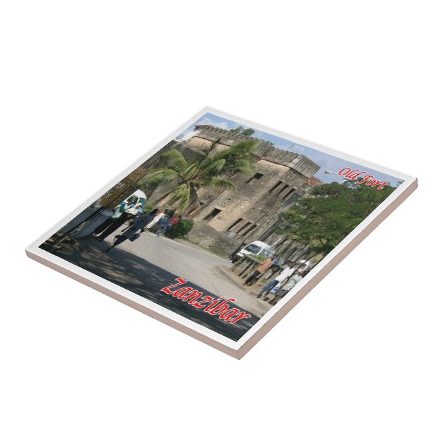 zTZ009 ZANZIBAR, Old Fort,Tanzania, Africa, Tile (Side)