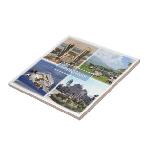 zTZ016 TANZANIA, Mosaic, Africa, Tile