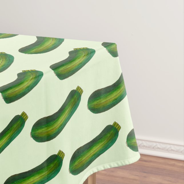 Zucchini Courgette Summer Vegetable Garden Veg Tablecloth (In Situ)