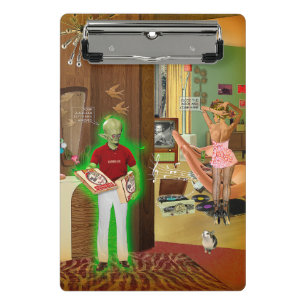 Zucchini Pizza Mini Clipboard