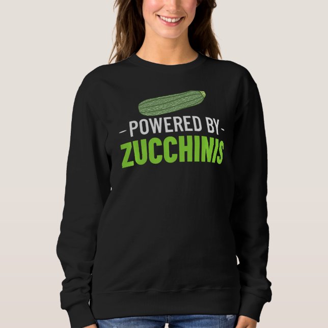 Zucchini Vegetable Bread Fries Noodle Lasagna Plan Sweatshirt (Front)