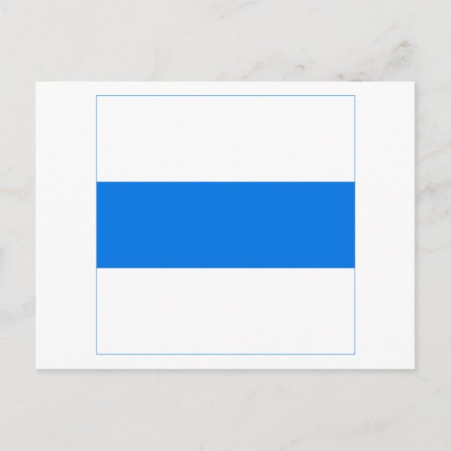 Zug Flag Postcard (Front)