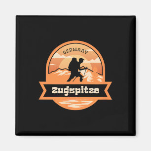 Zugspitze Climbing Germany Alps Mountains Tyrol Hi Magnet