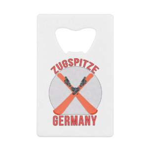 Zugspitze, Germany Credit Card Bottle Opener