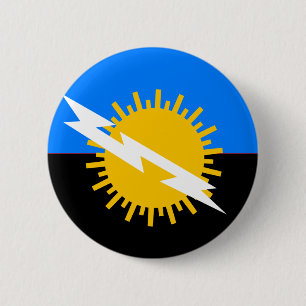 Zulia, Venezuela flag 2 Inch Round Button