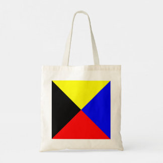Zulu ICS Maritime Signal Flag Tote Bag