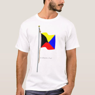 Zulu Require a Tug Nautical Signal Flag T-Shirt