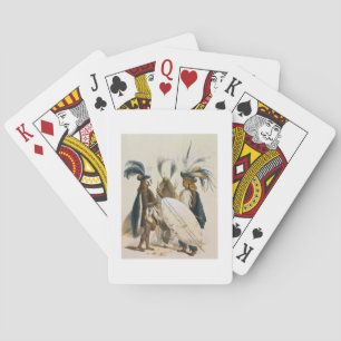 Zulu Soldiers of King Panda's Army, plate 20 from Playing Cards