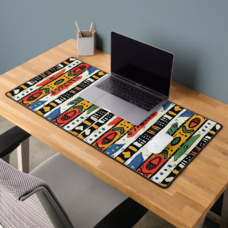 Zulu Tribal 1-A Desk Mat