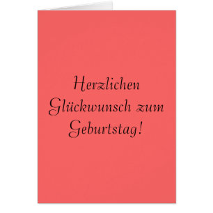 Zum Geburtstag de Herzlichen Glückwunsch !